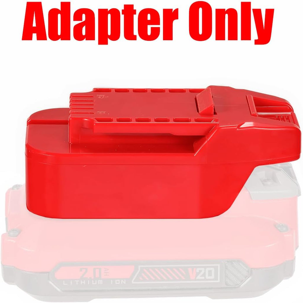 1 Adapter for Craftsman New 20v (V-20 Type, CMCB Model) Batteries to Power Tools for Bauer 20V, No Charging Function - Adapter Only