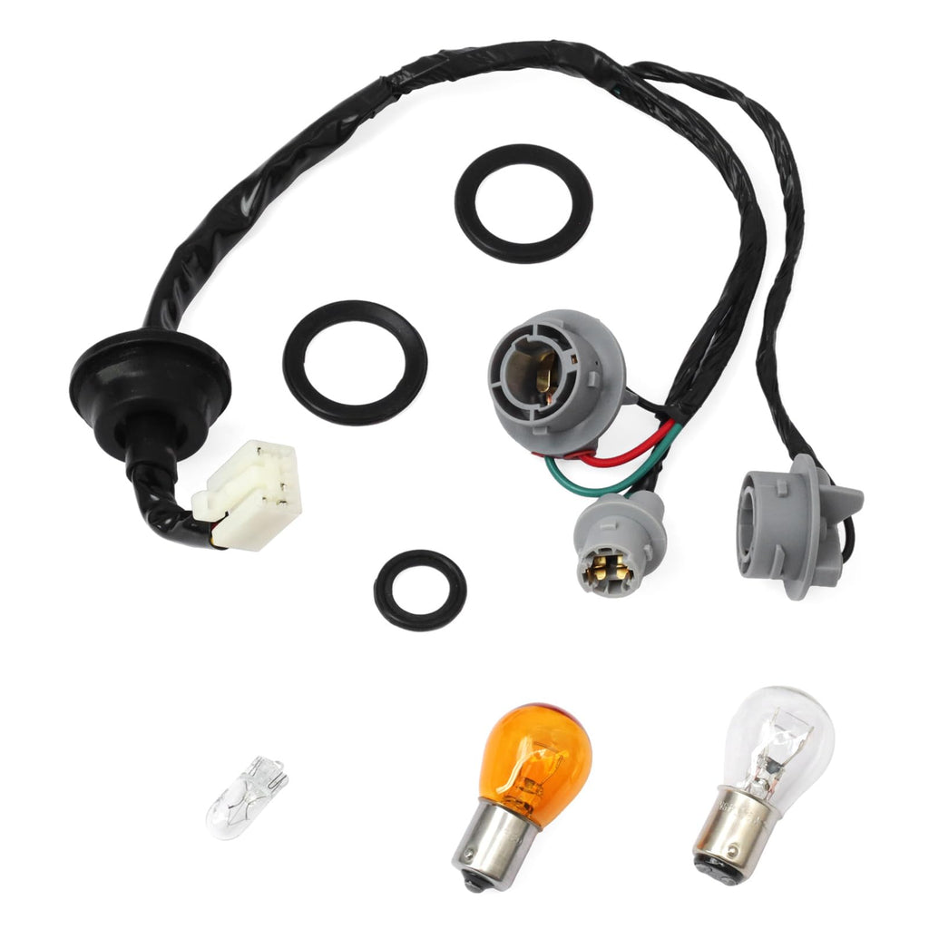 GLOXTED Outside Tail Lamp Socket & Wiring Replacement for Hyundai Elantra