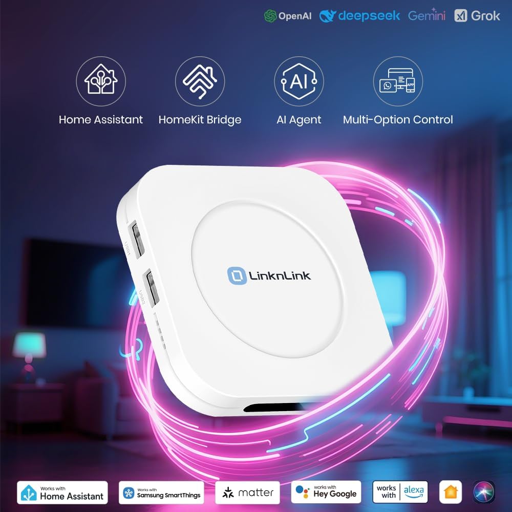 iSG Box SE Smart Home Hub with Preinstalled Home Assistant | HomeKit Bridge, Matter, Compatible with Alexa & Google