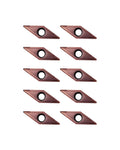 Zorqon10PcsCarbide Turning Inserts VCMT221 VCMT110304-PM