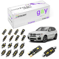 ZIYOLIGHT PL2033A - (20 Bulbs) LED Interior Light Kit Replacement for BMW F25 X3 2011-2017, White Dome Light Bulbs Upgrade Error Free