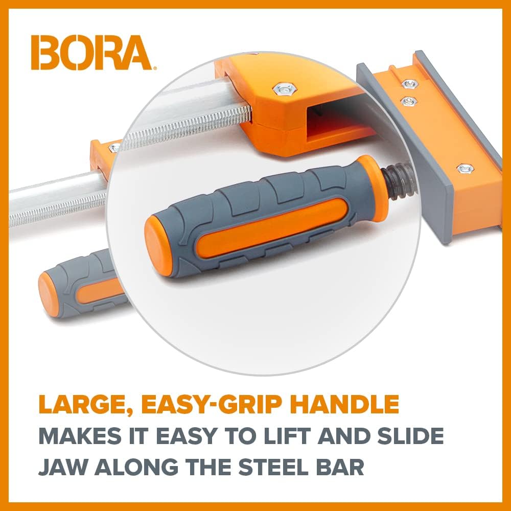 40" Parallel Clamp Set, 2 Pack of Woodworking Clamps with Rock-Solid, Even Pressure, 571140T