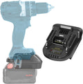 Fit for Milwaukee for M18 Battery Adapter Replace for Makita 18V Battery