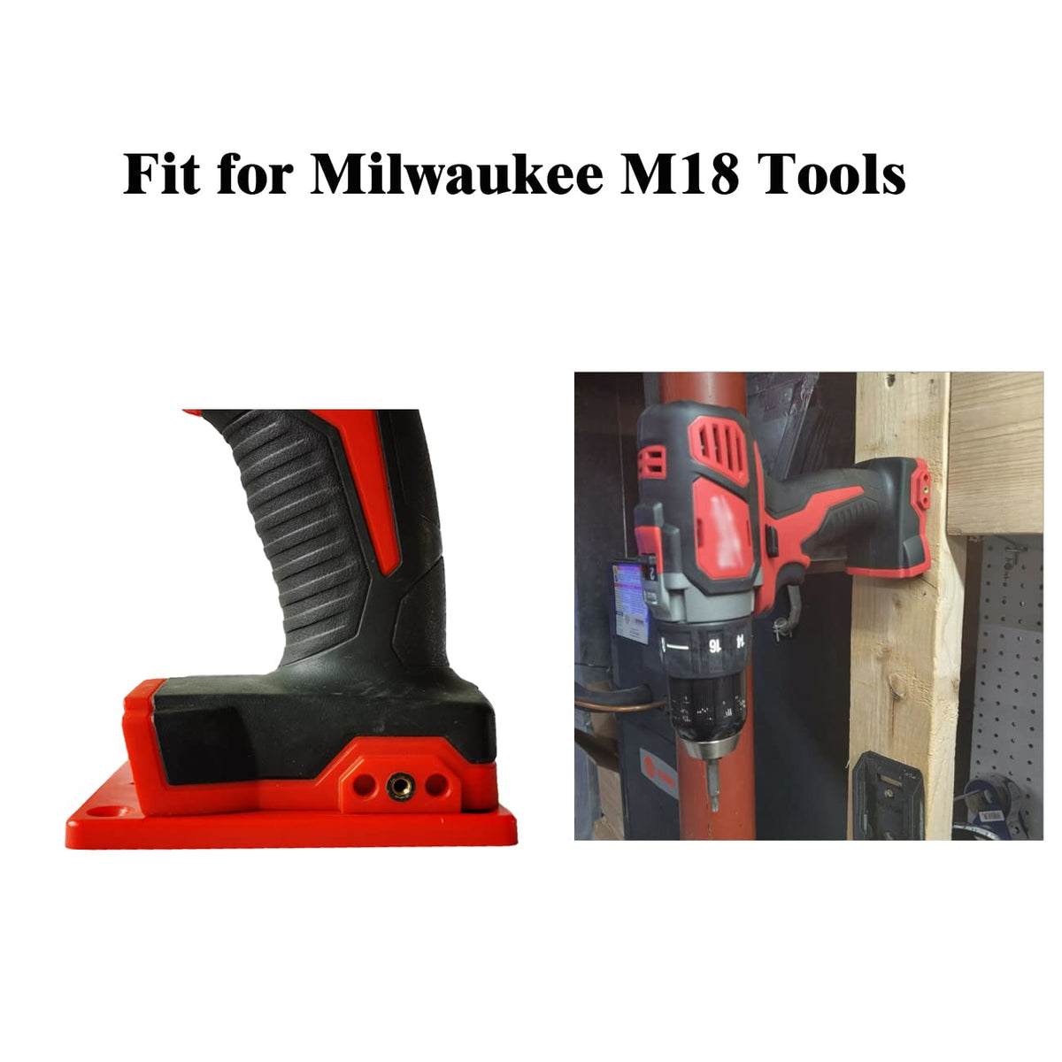 20pcs Tool Holders Battery Holders for Milwaukee M18 18V Battery Drill Tool