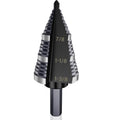AIMLENTOOL M2 HSS 1/4"-1-3/8" Step Drill Bit