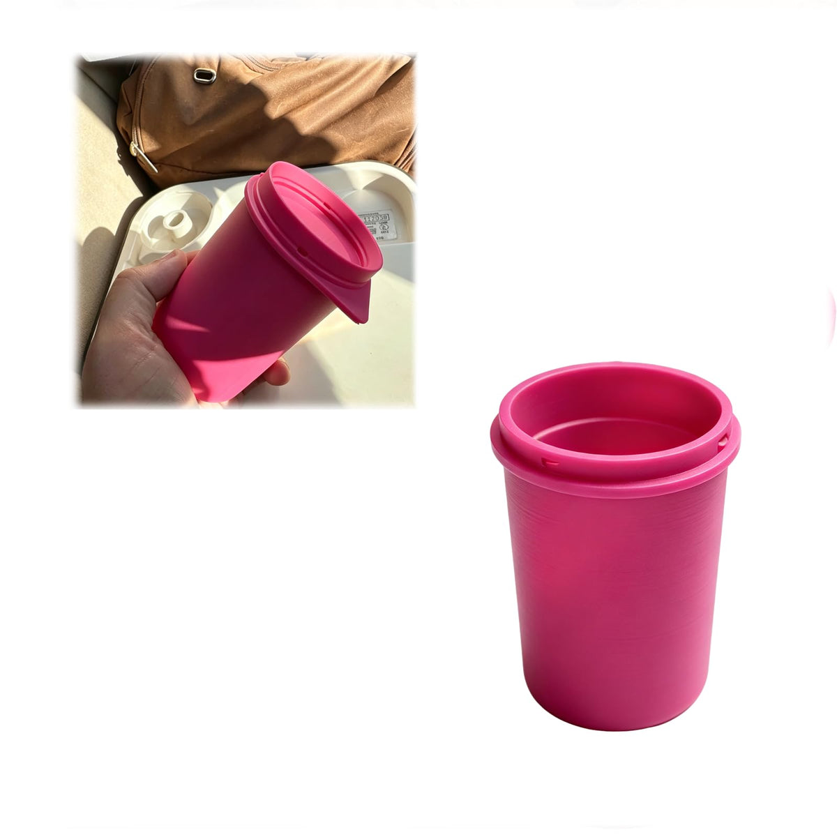 Replacement Cyclone Grinding Cup Compatible with Magic Mill 3 Plus Grain Mill, Detachable Powder Collection Bowl for Dry Grinding