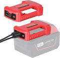 KUNLUN 2 Pack USB Charger Adapter Compatible for Milwaukee M18 18V Battery