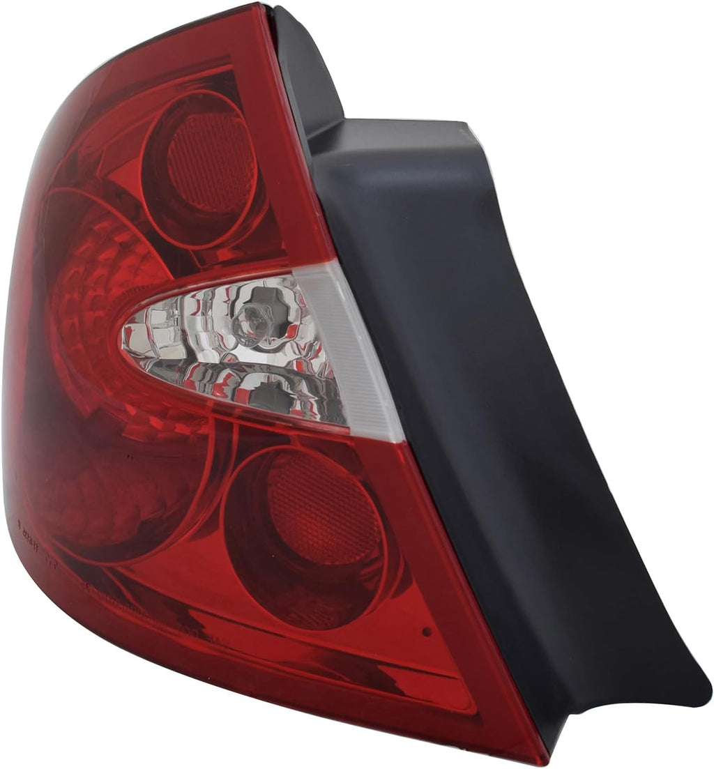 HEADLIGHTSDEPOT Left Driver Side Tail Light Compatible With Buick LaCrosse 2005-2009 CAPA Certified
