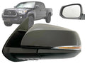 APA Replacement for Exterior Rear View Mirror 2016-2023 TACOMA Power Heated with Turn Signal Light Paint-to-Match Smooth Cap Driver Left Side 8794004240 TO1320349