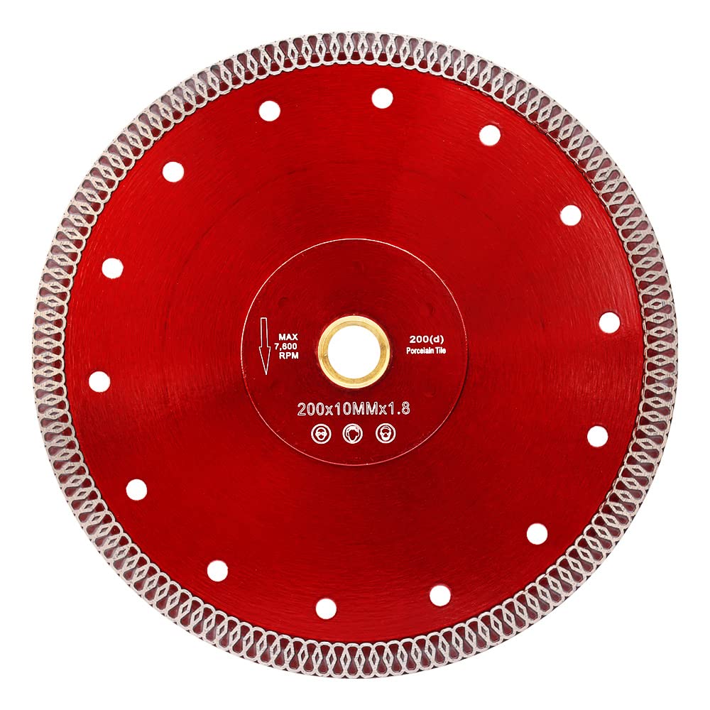 8 inch Super Thin Diamond Ceramic Saw Blade,Porcelain Cutting Blade