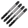uxcell 4pcs Spiral Flute Thread Taps, M6 x 1 Nitride Coated Metric Screw Tap, Fully Ground High Speed Steel 6542 Machine Tapping Threading Tool for Machinist Thread Repair