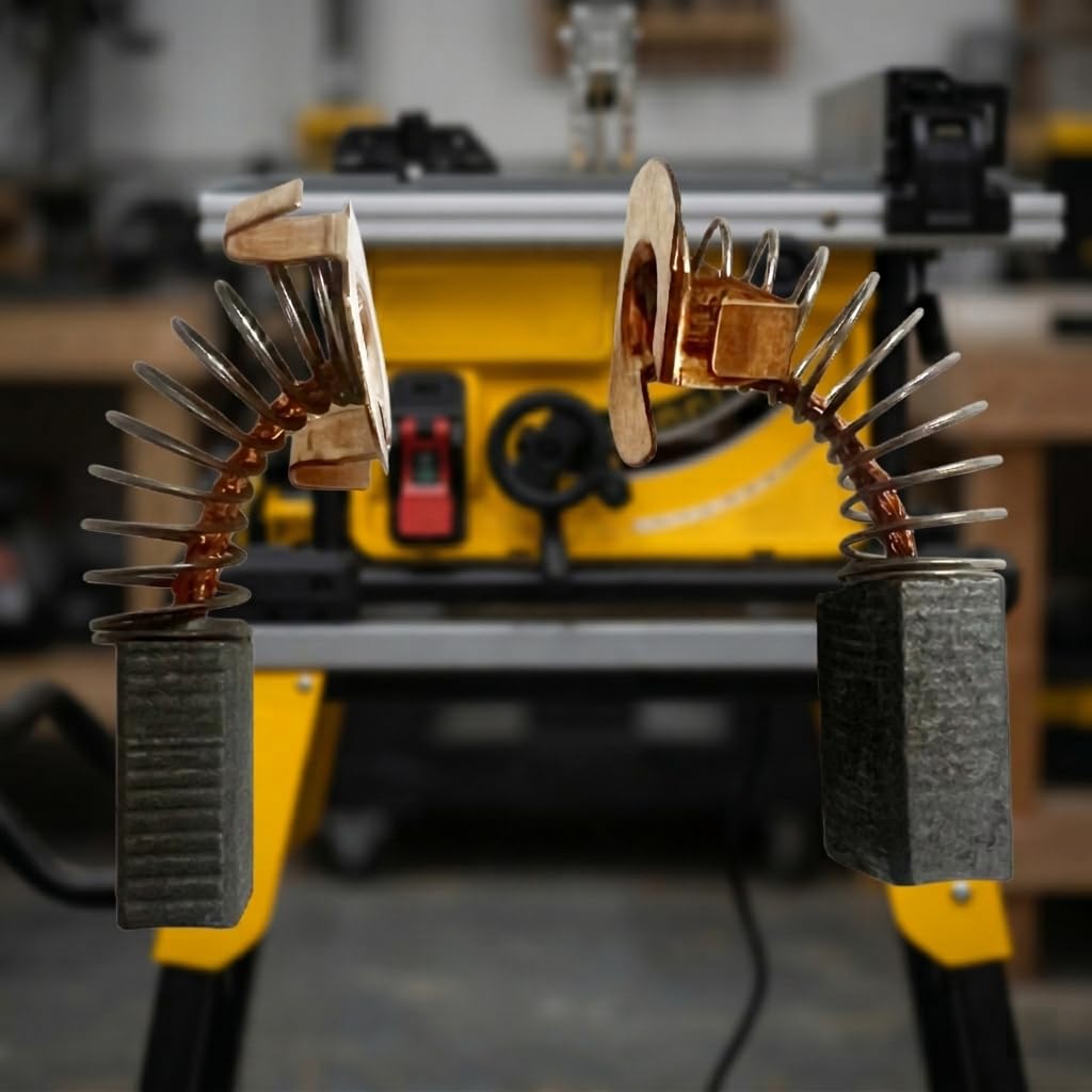 QDHaQingP 2x Carbon Brush Compatible with DeWalt DWE7492 Table Saw N638738