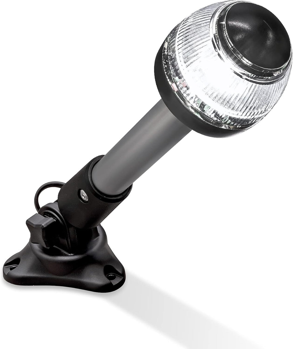TRUE MODS 8 Inch White Anchor LED Marine Boat Navigation Light