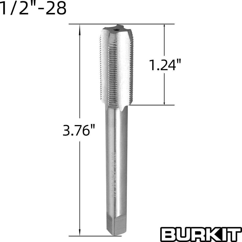 Burkit 1/2"-28 UNEF Tap and Die Set Right Hand