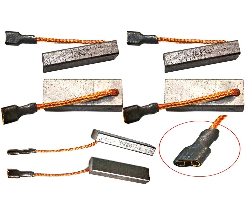 DWFP55126, Carbon Brushes Suitable For D-W-alt 6 Gallon Air Compressor 165 Psi 6Pcs