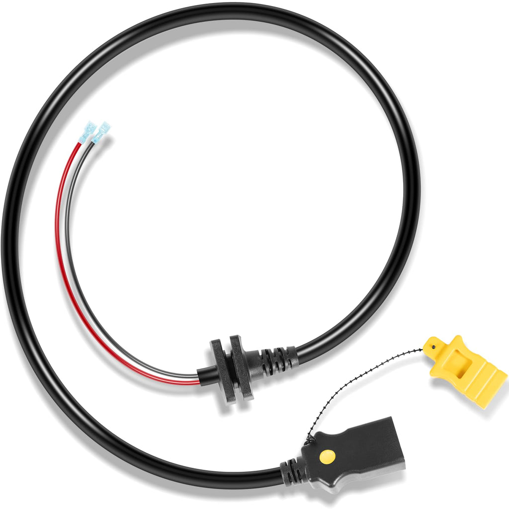 For Cannon Downrigger Power Cable Motor Side Replacement, Compatible with Part #3393202, Fits Mag Series Downriggers, Heavy Duty Plug & Wire