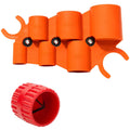 1/4 Inch to 1 Depth Gauge and Pipe Deburring Tool Kit 2 Pack Inner-Outer Reamer Pipe Tubing Chamfer Tool Copper