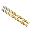 PATIKIL 8.5mm Drill Bit Jobber Straight Shank M2 TiN Coated 2Pcs