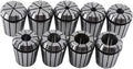 Er32 18Pc Metric Collet Set And Chuck 2 Morse Taper 9Pc Er32 Spring Collet 65Mn Spring Steel 9Pcs Er32 Spring Collet Set For Cnc Engraving Machine And Milling Lathe Tool 2 20Mm