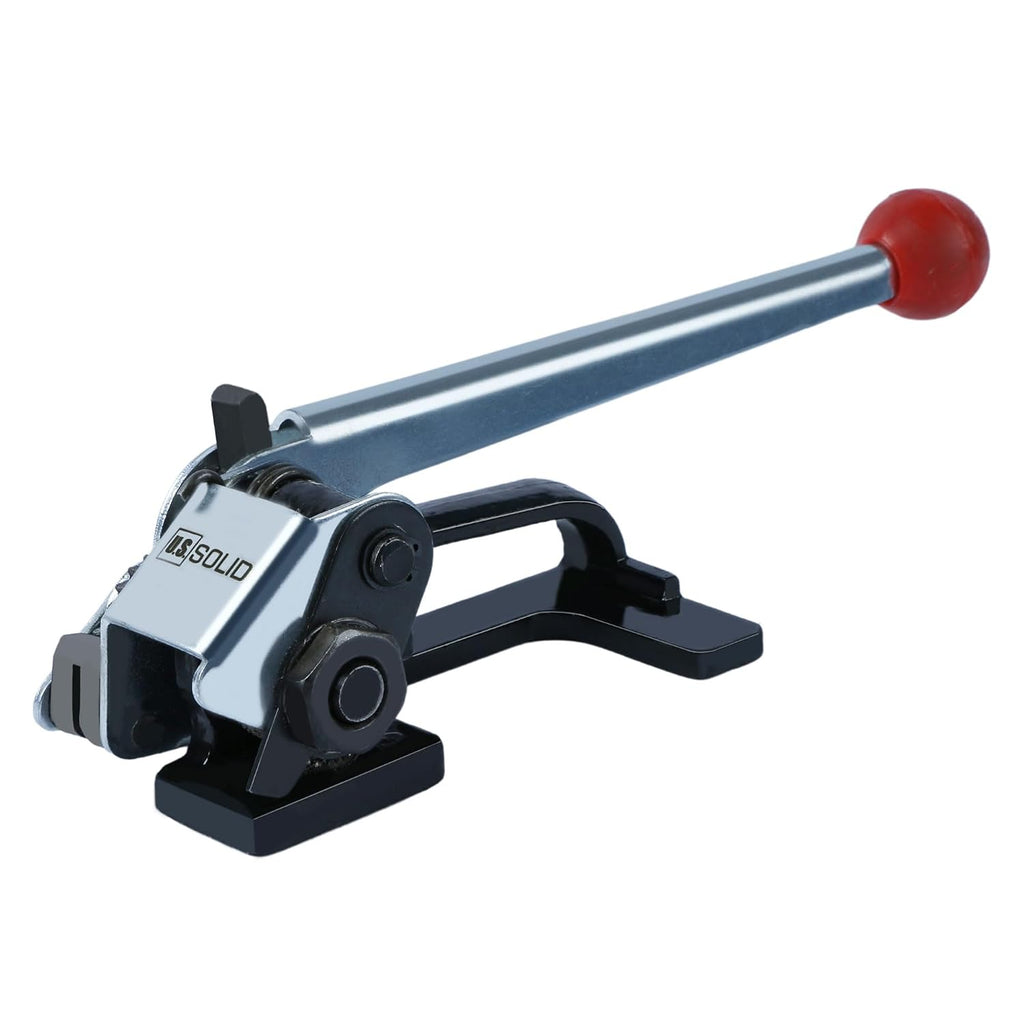 Steel Strapping Tool Kit Set Pallet Packaging Strapping Banding Kit for 1/2" to 5/8" Steel Strapping - Tensioner