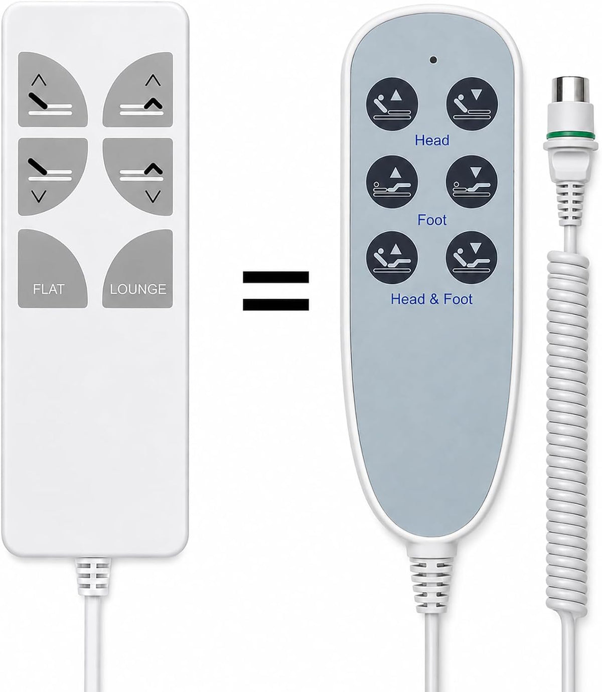 Replacement for Medline Medlite Bed MDR107003L MDR107003LO MDR630154R Hand Control Pendant
