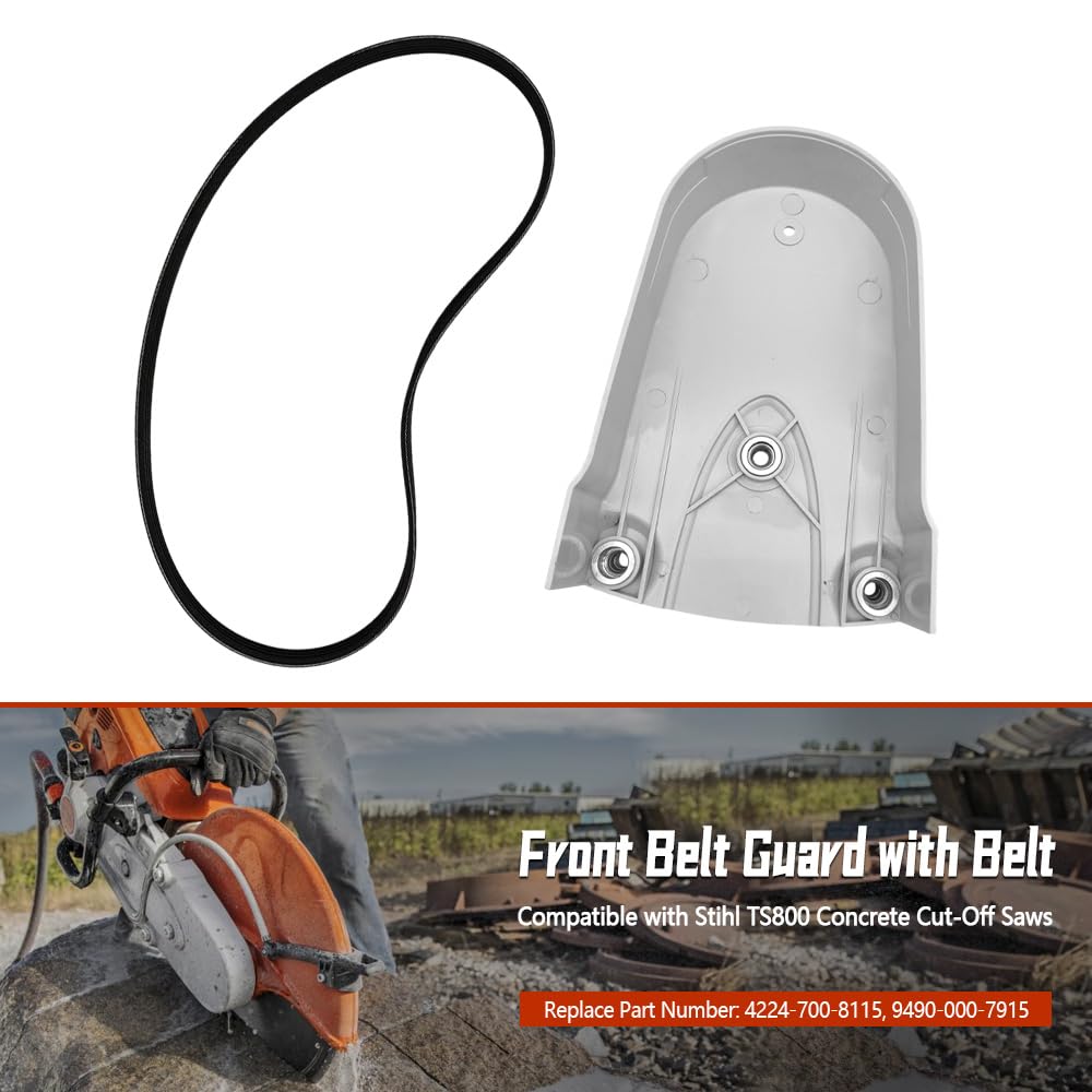 9490-000-7915 Front Belt Guard with Belt Compatible with Stihl TS800