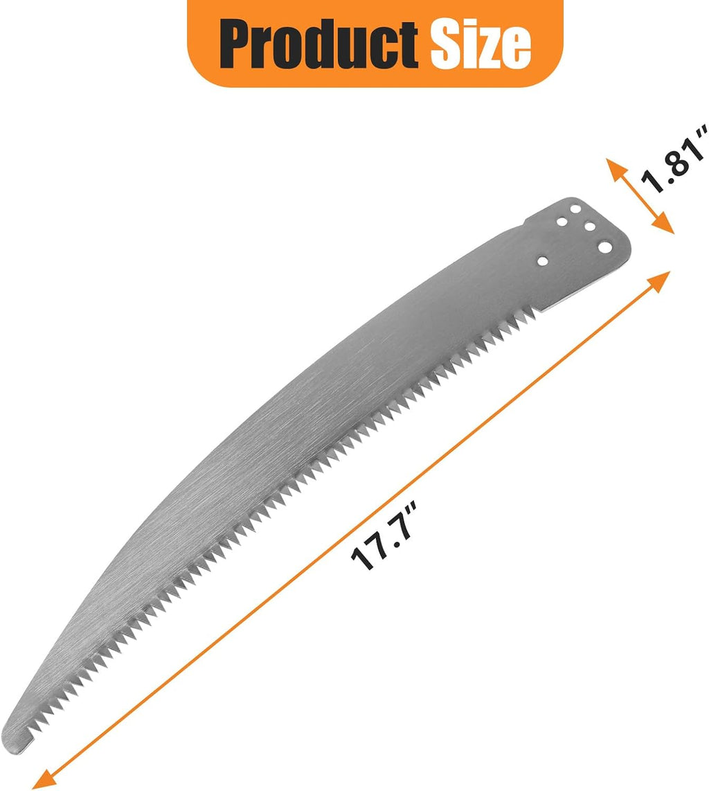 15-Inch Pole Saw Blade Replacement for Fiskars Pruning Saws and Tree Pruners, Garden Saw Blade for Tree Pruning and Wood Cutting with Tooth Design