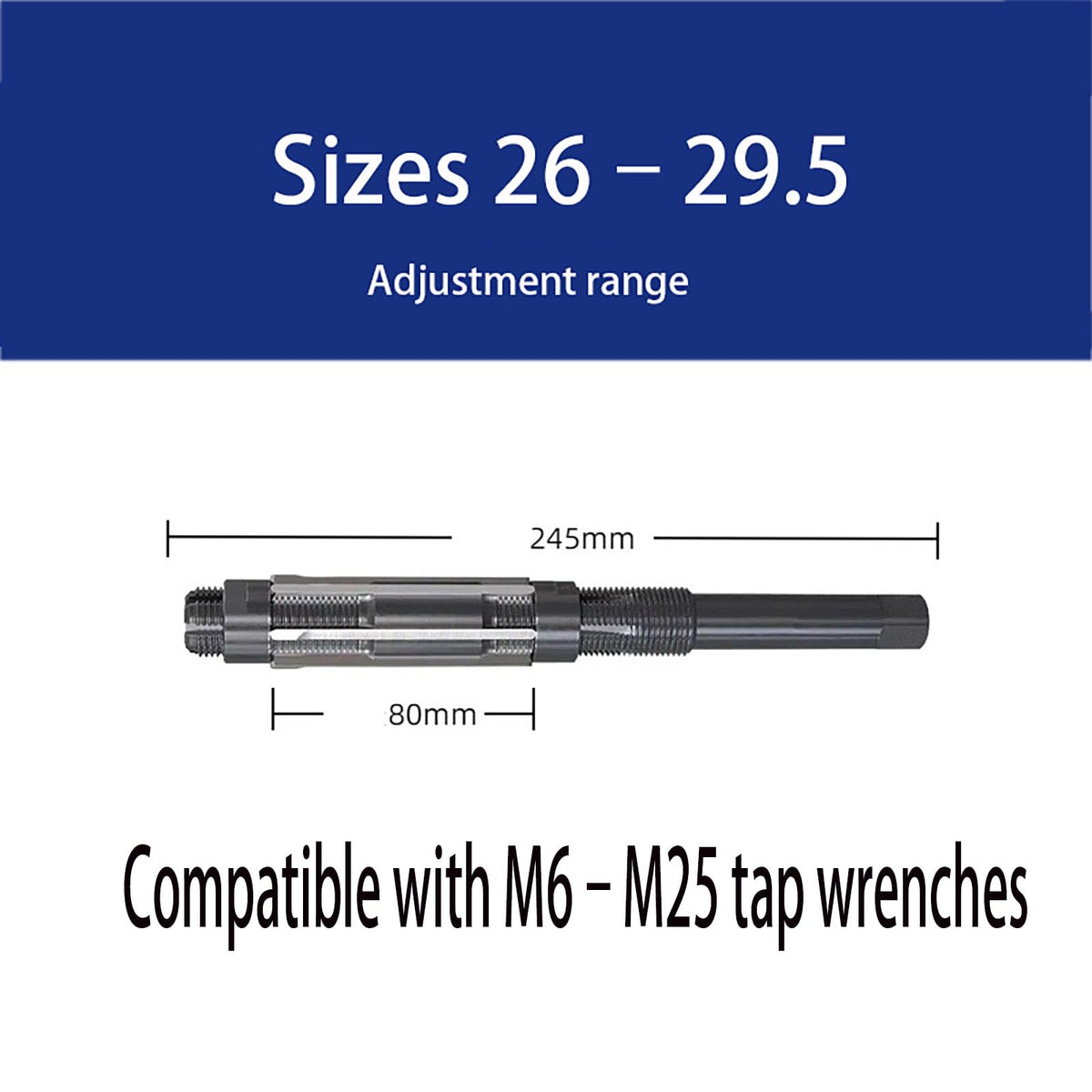 MYMDYMX Adjustable Hand Reamer 26~29.5MM