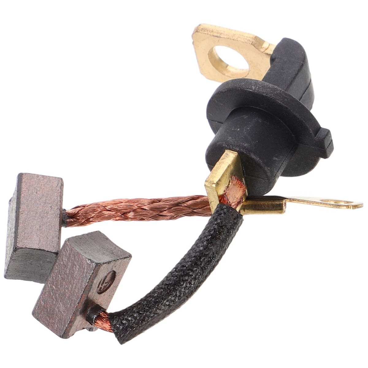 ULTECHNOVO Starter Motor Carbon Brush Replacement 2-Pack Compatible with Gy6 Motorcycles Scooters Atvs Electric Motor Brush 2.16X0.98X0.59 Inch Easy Installation