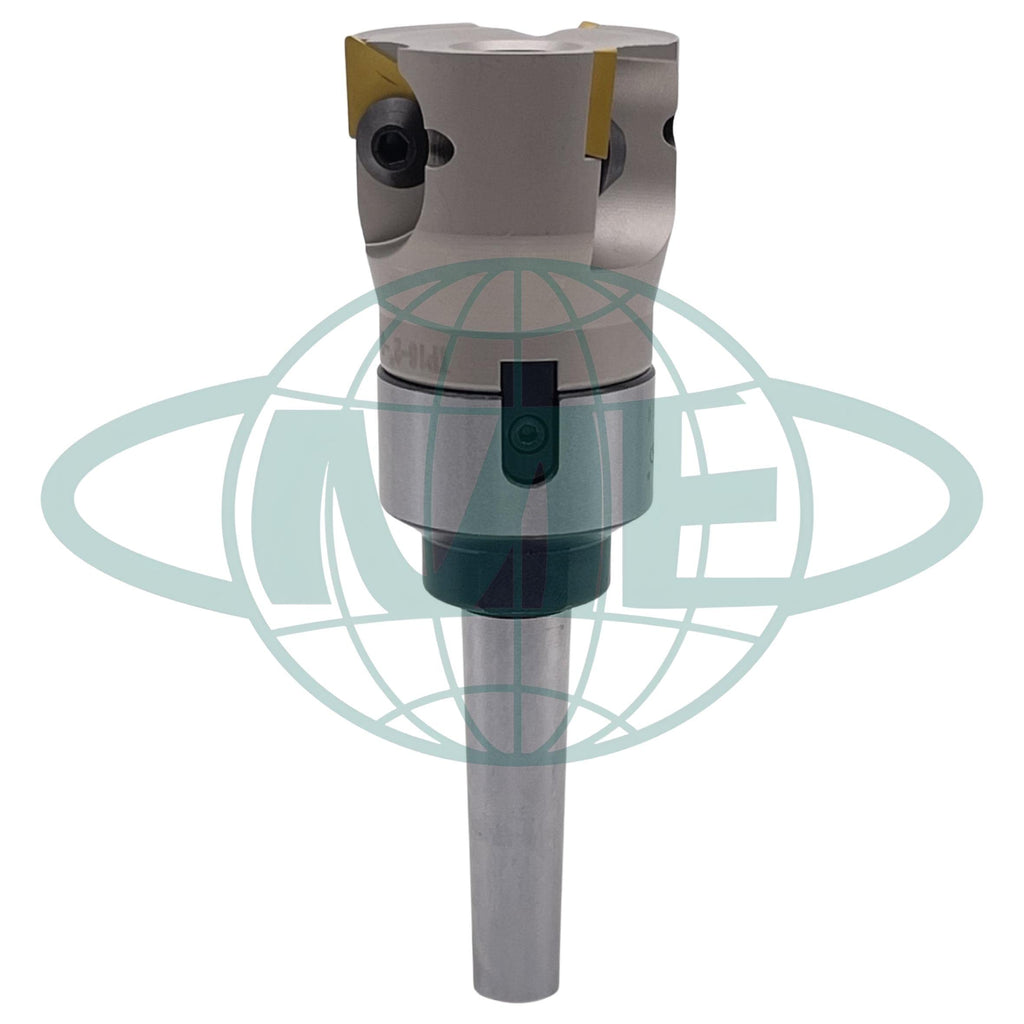 CME 2" 90° Indexable Face Mill w/ MT2 Arbor, TPG322 Inserts Included, 3 Flutes