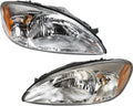 Headlight Left Right Clear Lens Housing for Ford Taurus 2000-2007