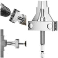 Broken Pipe Extractor Tool, 1/2" 3/4" 1" Pipe Thread Remover for Drill