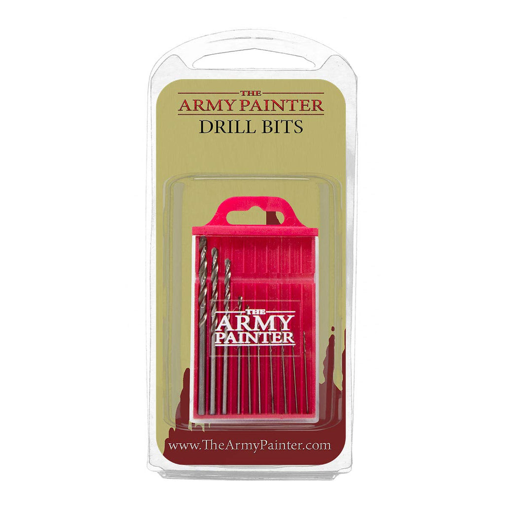The Army Painter, Drill Bits, Pack of 10 Different Sizes, Ø 0.7mm to 3.0mm