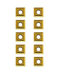 10Pcs SNMG432 SNMG120408 Carbide Turning Inserts