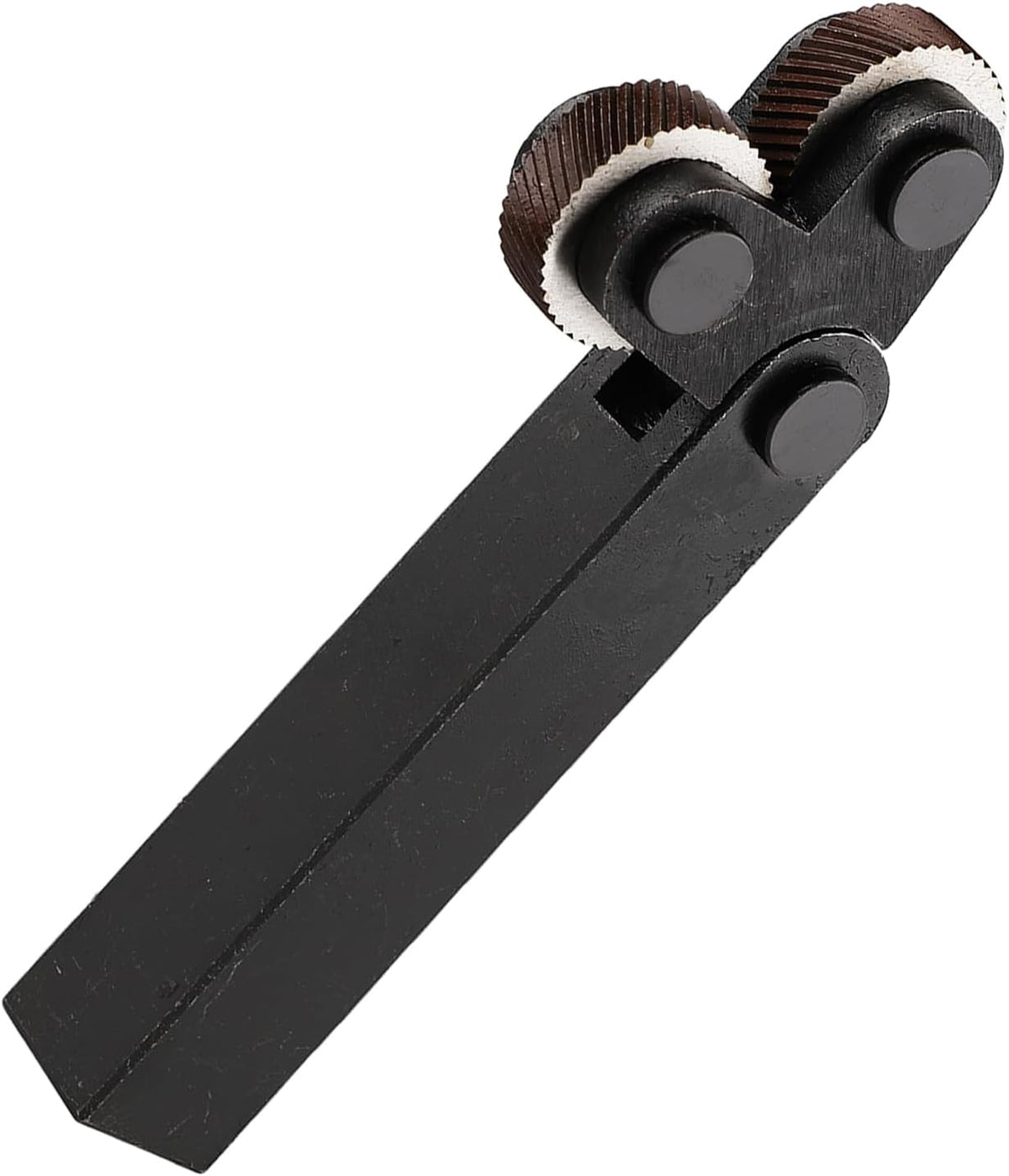 1.5mm Diagonal Dual Wheel Knurling Tool Set with 6PCS Knurling Single Wheels 0.5mm 1mm 2mm