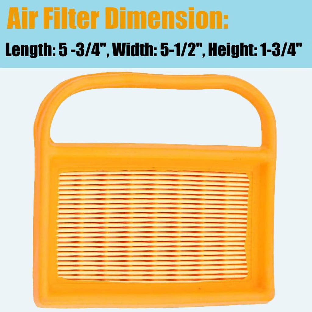 Annolai TS420 TS410 Air Filter 5 Pack for Sti-hl Concrete Cut Off Saw