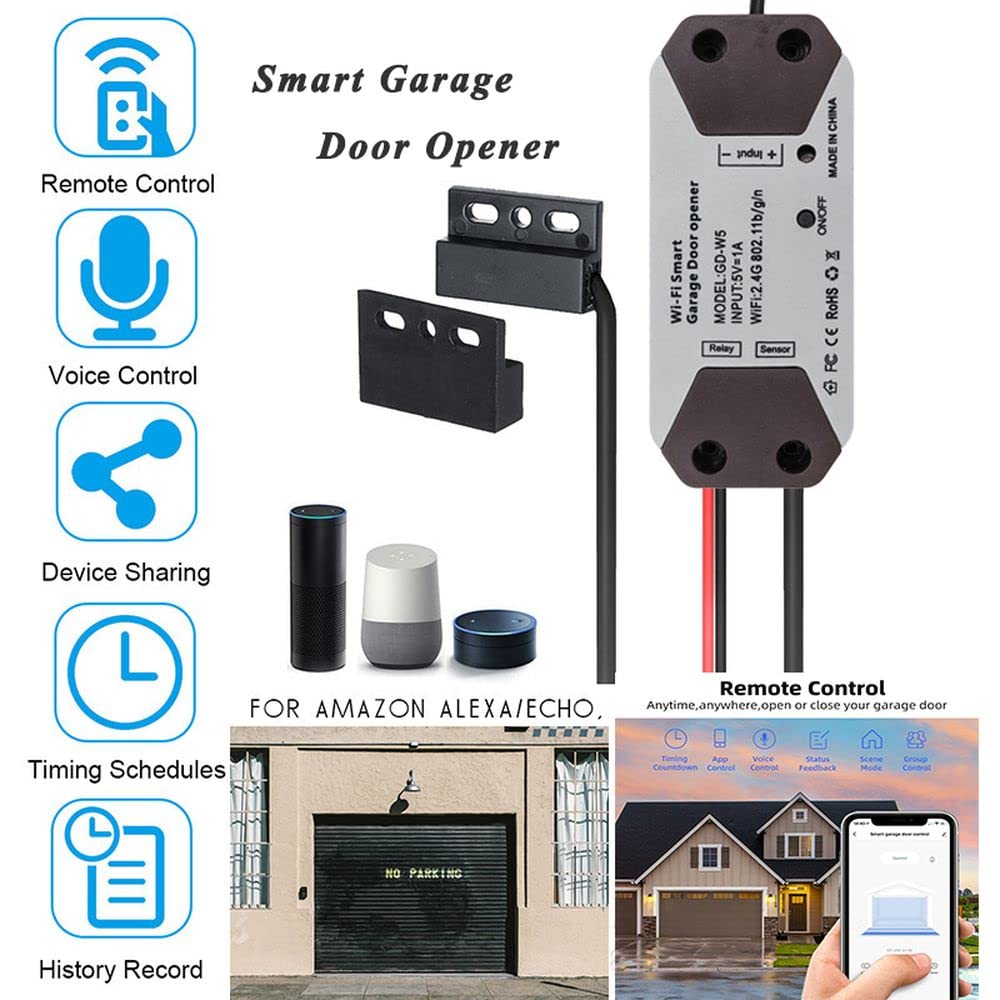 Tuya Smart WiFi Switch Garage Door Opener Controller