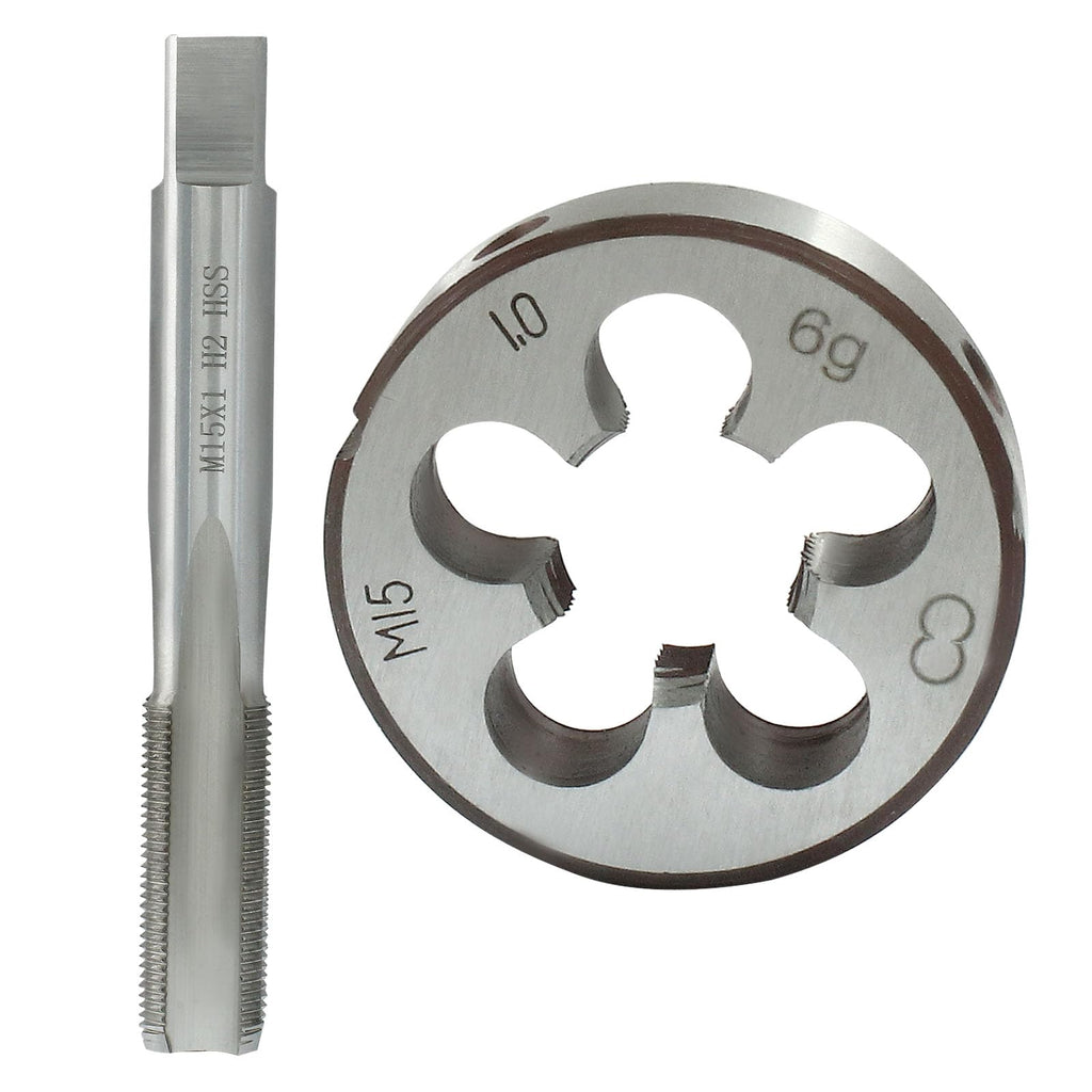 ISDVBUY M15 X 1 Metric Tap and Die Set, 2 Pack