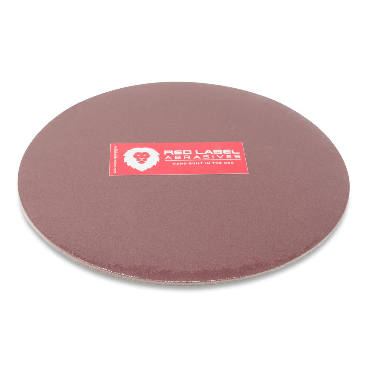 Red Label Abrasives 14 Inch 120 Grit Adhesive Back Multipurpose Sanding Disc