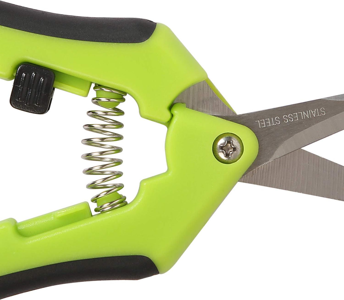 8 Pack 6.5 Inch Bud Trimming Scissors, Professional Stainless Steel Gardening Hand Pruners Micro-Tip Pruning Snips