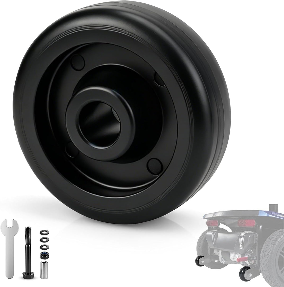 Anti-Tip Wheel for Go-Go for Pride for Vive Mobility Scooter