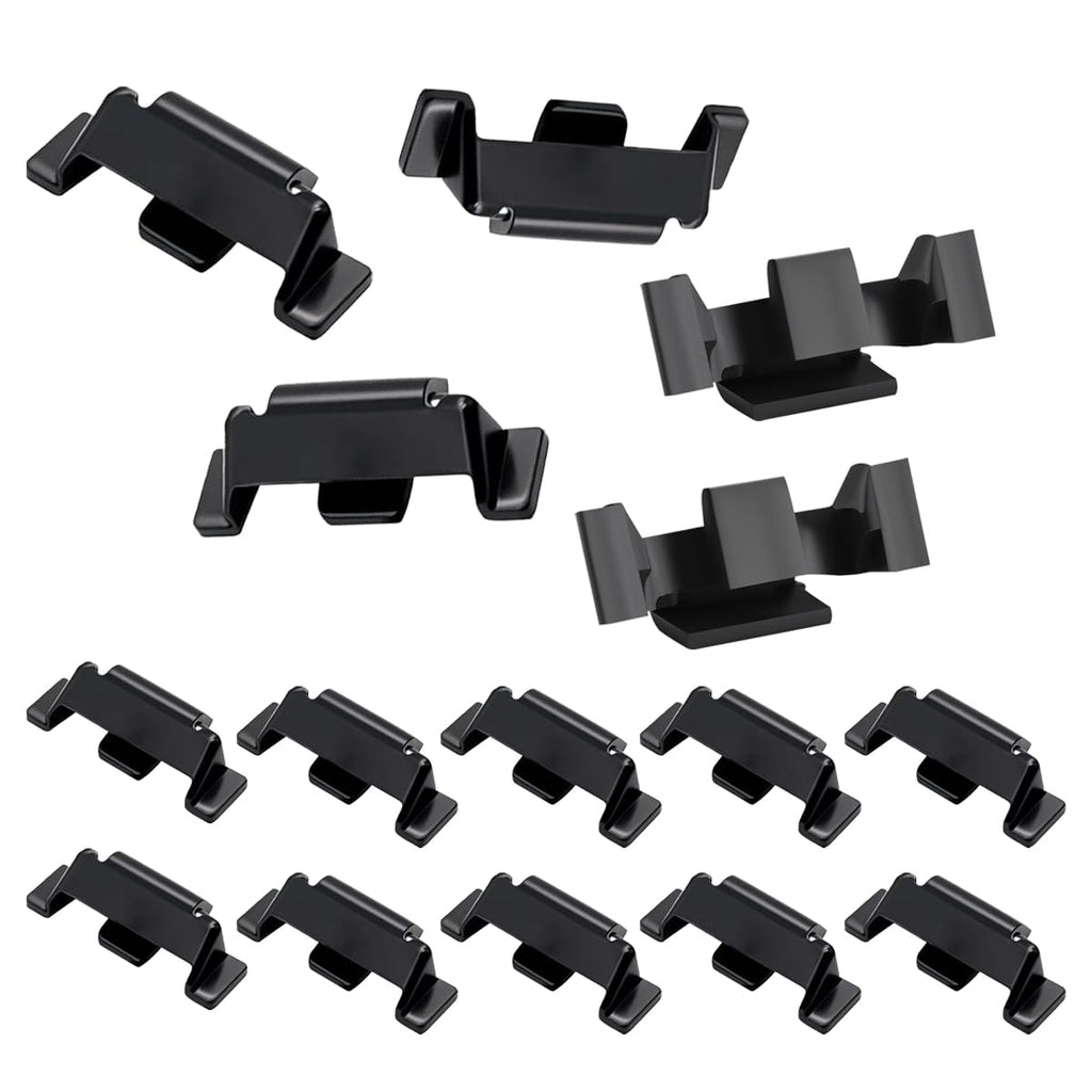 AIMCOCO Headlight Trim Ring Clips 51132752145, Front Headlight Bezel Mounting Accessories, Fit for BMW Mini Cooper R55 R56 R57 R58 R59 R60 F56 F60（15Pcs）