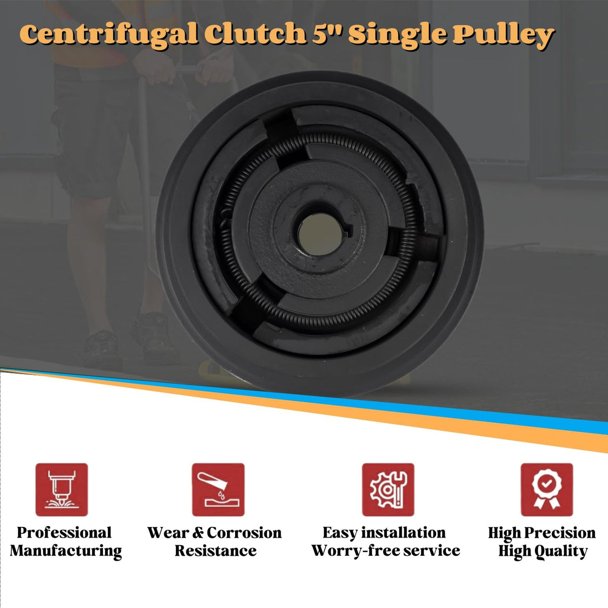Mixizap Centrifugal Clutch for Wacker VP1340 VP1350 VP1750 Plate Compactors