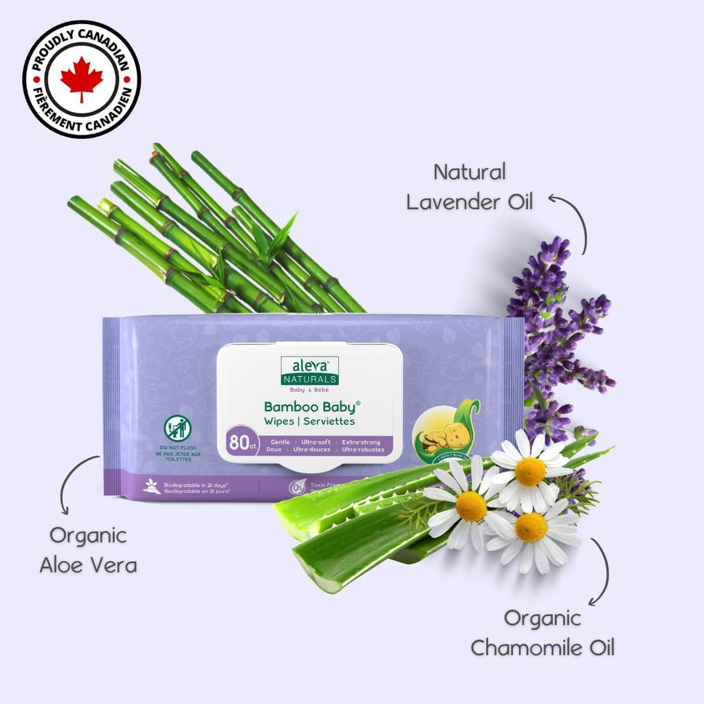 Bamboo Baby Wipes - 480 ct