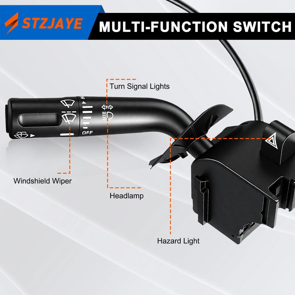 STZJAYE Turn Signal Switch Replacement Compatible with Ford F-150 2005-08