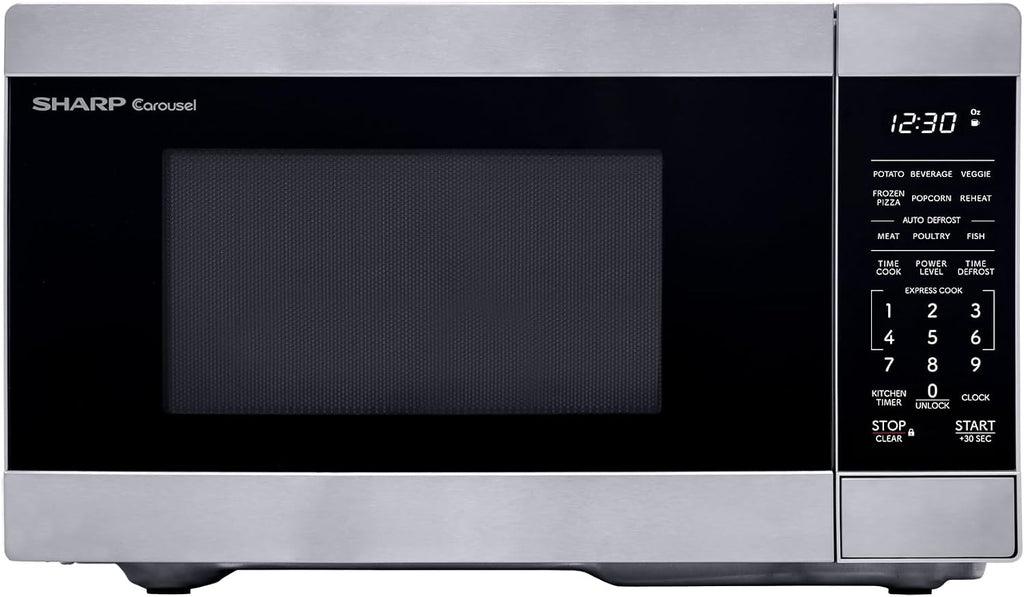 SMC0962KS 0.9 cu. ft. 900W Stainless Steel Countertop Microwave Oven