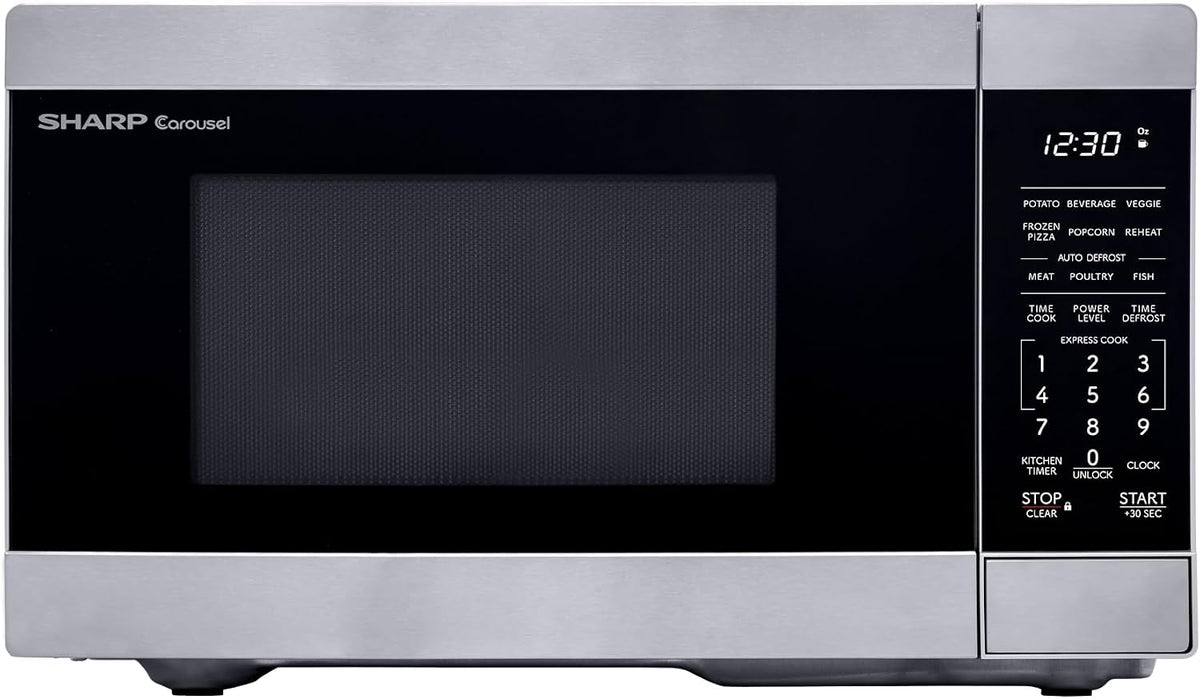SMC0962KS 0.9 cu. ft. 900W Stainless Steel Countertop Microwave Oven
