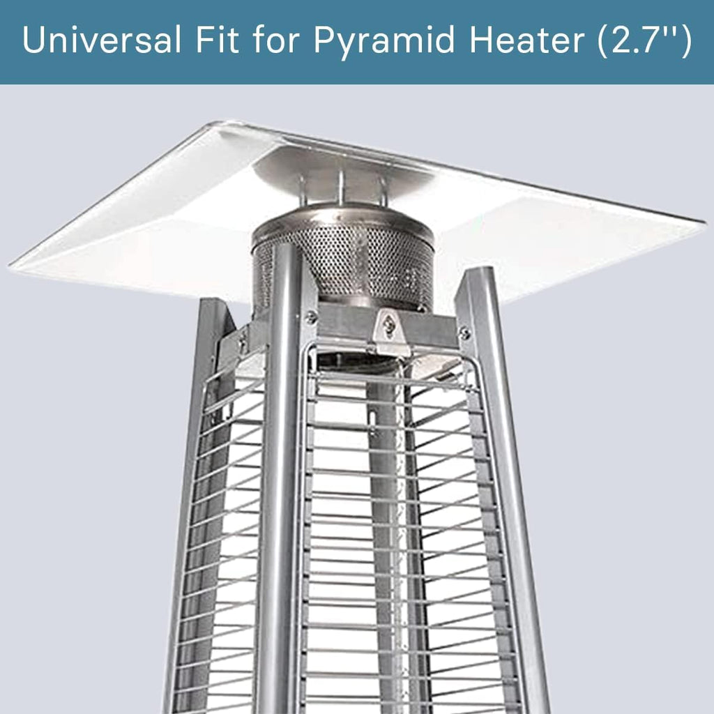 2 Units 4-Sided Pyramid Patio Heater Parts - Hole Distance 2 3/4 Inches