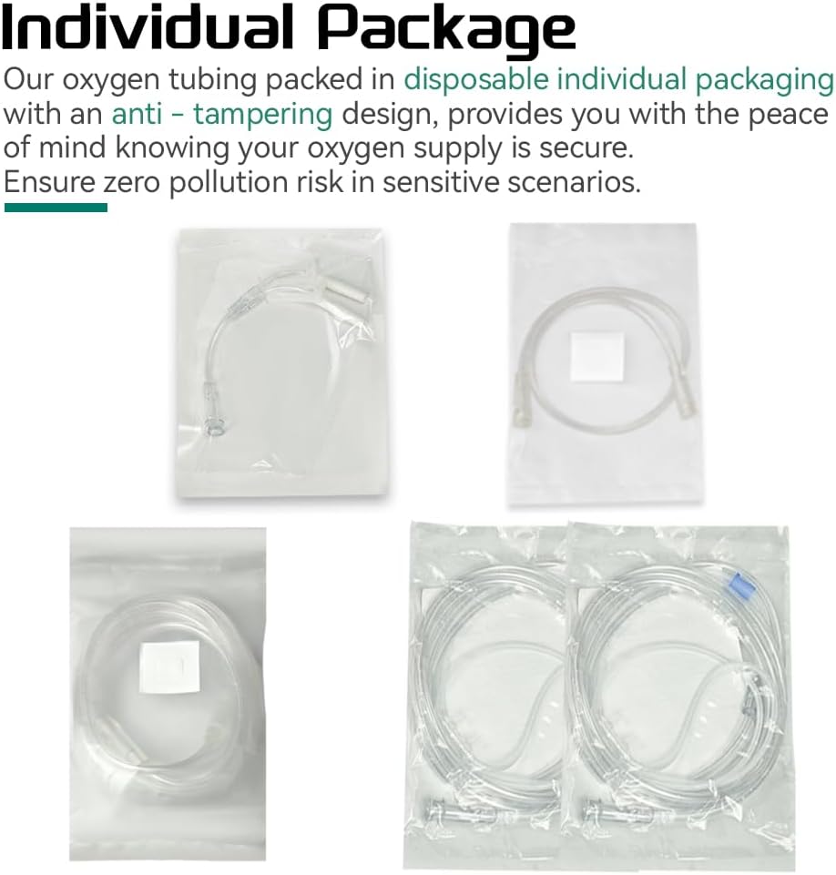 Oxygen Humidifier Bottle Set, 11PCS Complete Kit