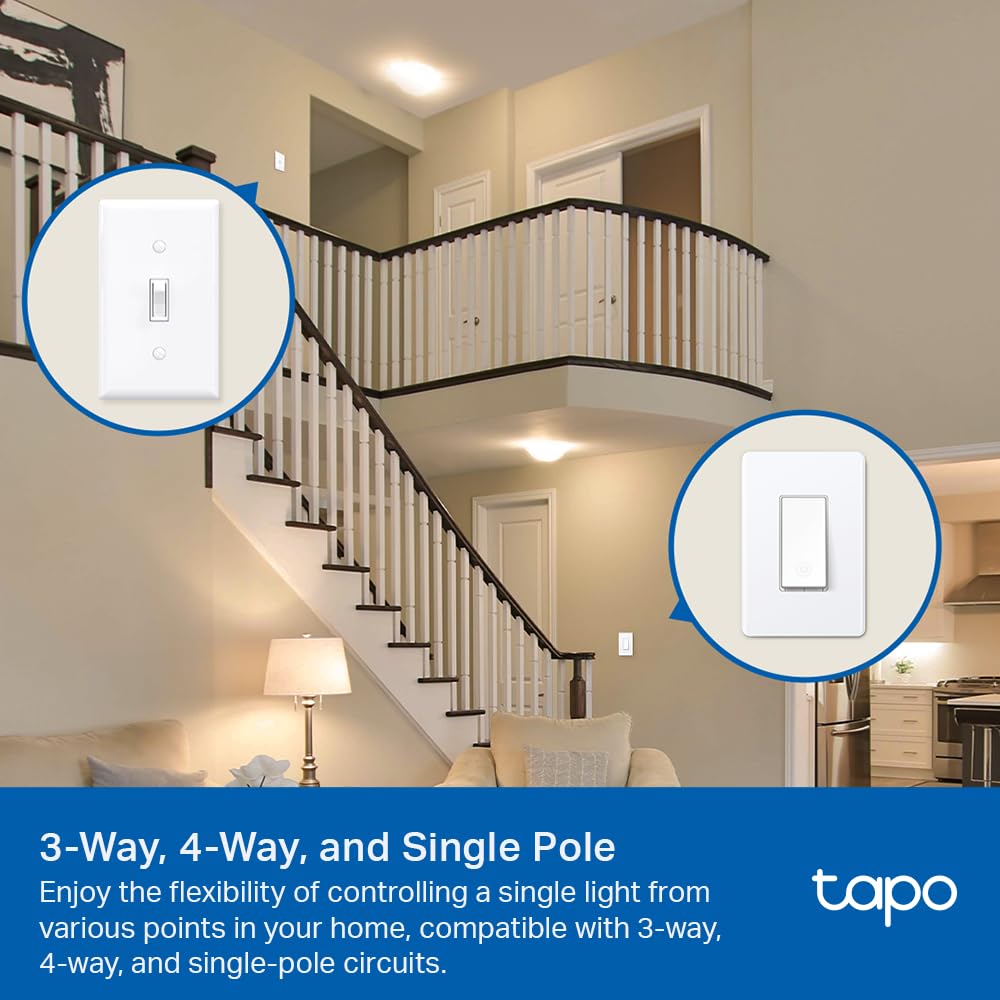 Smart Switch, S515, Single-Pole/3-Way/4-Way